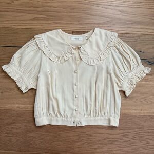 Dôen Sparrow Top in Ivory